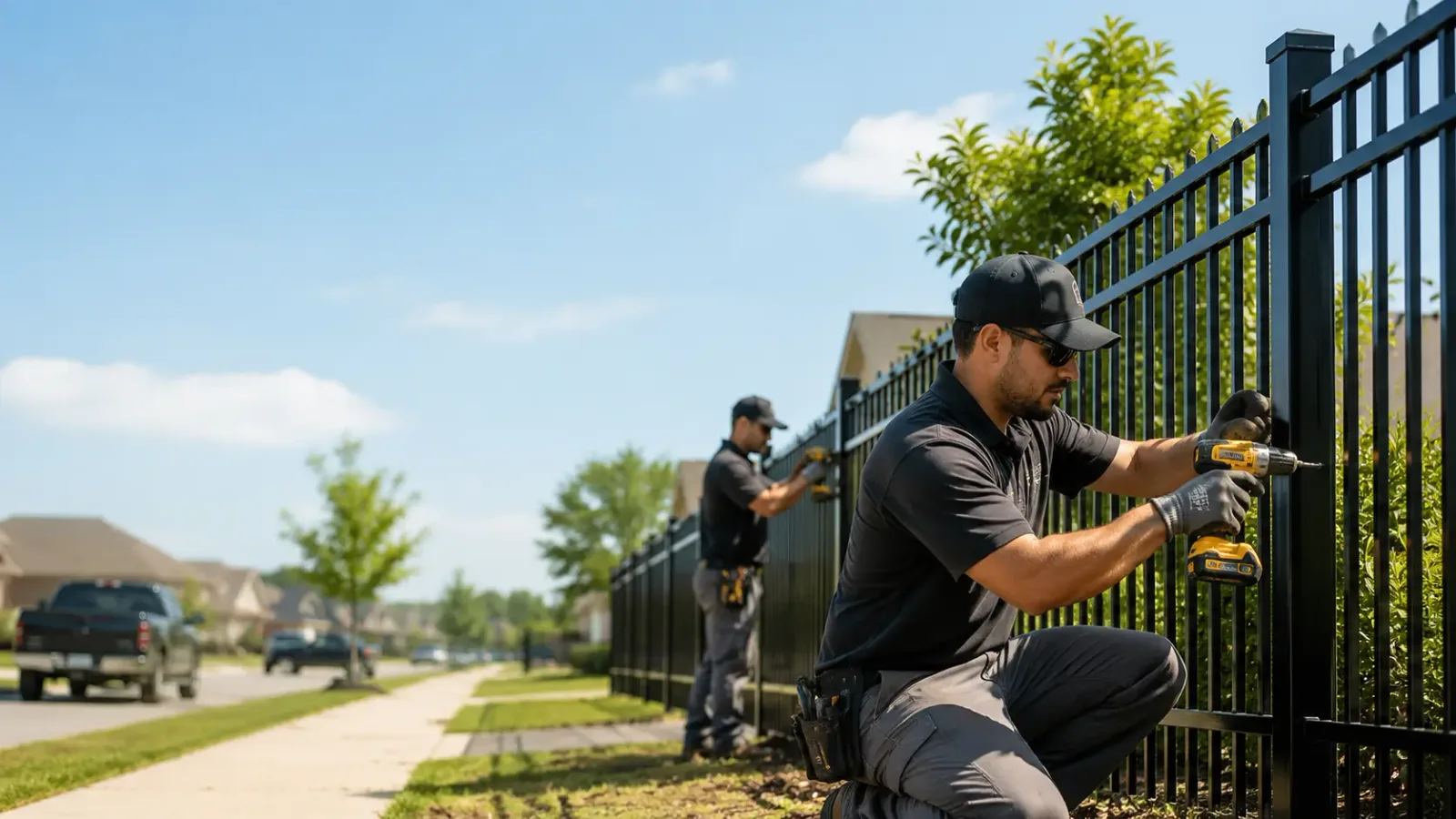 Metal Fence Installation in Kansas, IL